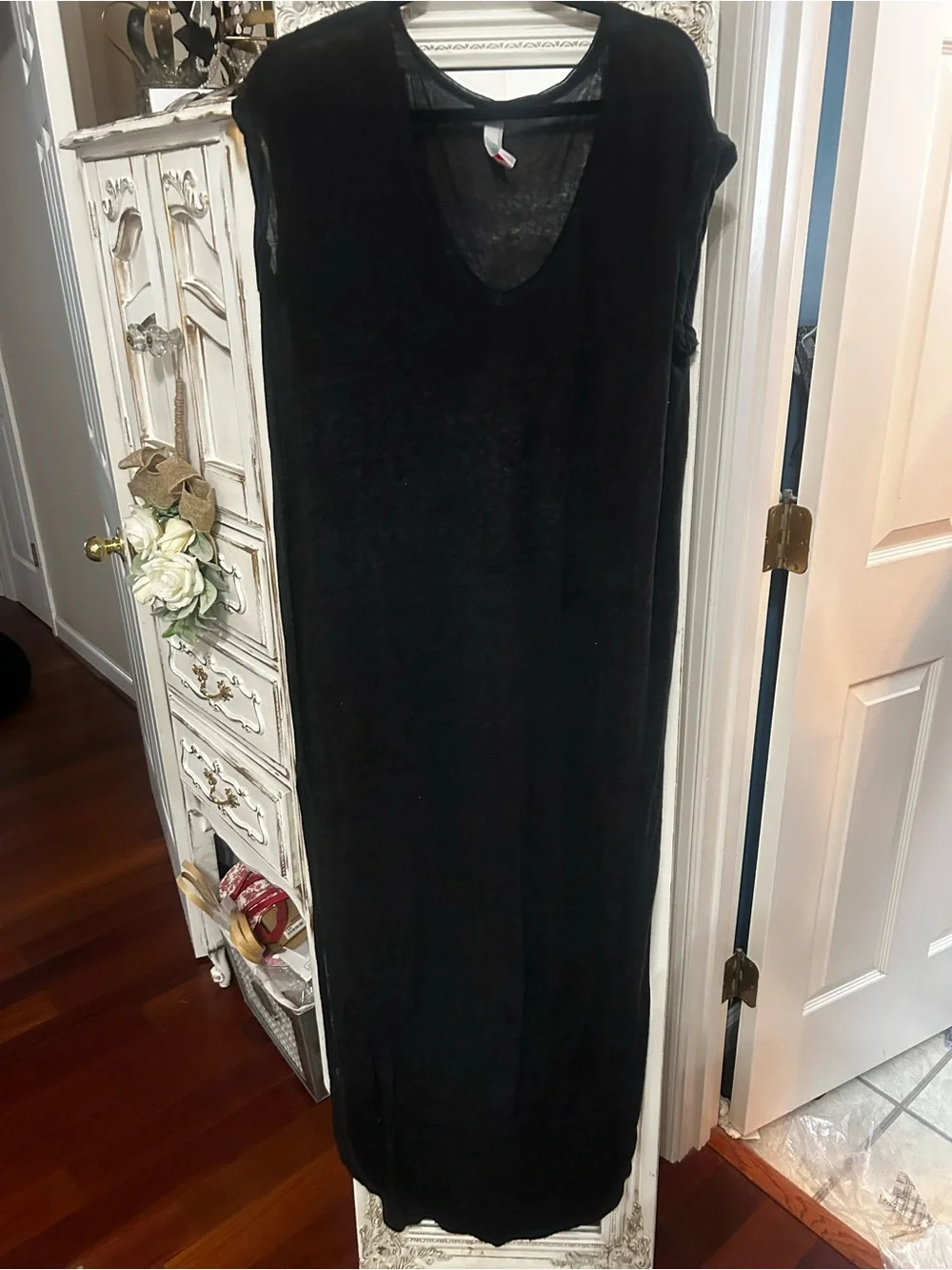 Free people beach burnout maxi dress large